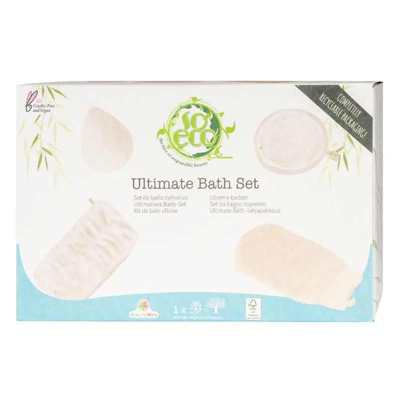 Set ecologic pentru fata si corp Ultimate Bath, 1 bucata, So Eco — preț și oferte