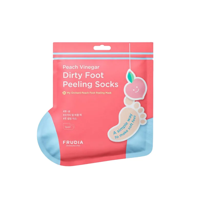 Masca exfolianta pentru picioare cu Piersici My Orchard, 40g, Frudia — preț și oferte