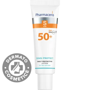 Lotiune de fata cu protectie solara SPF50+ Sensi Protect S, 50ml, Pharmaceris