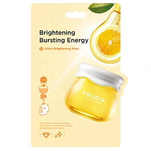 Masca de fata Citrus Brightening, 20ml, Frudia — preț și oferte
