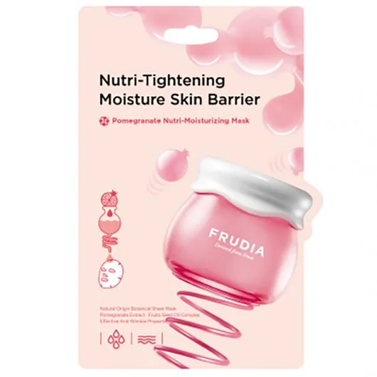 Masca nutri-hidratanta pentru fata cu rodii, 20ml, Frudia — preț și oferte