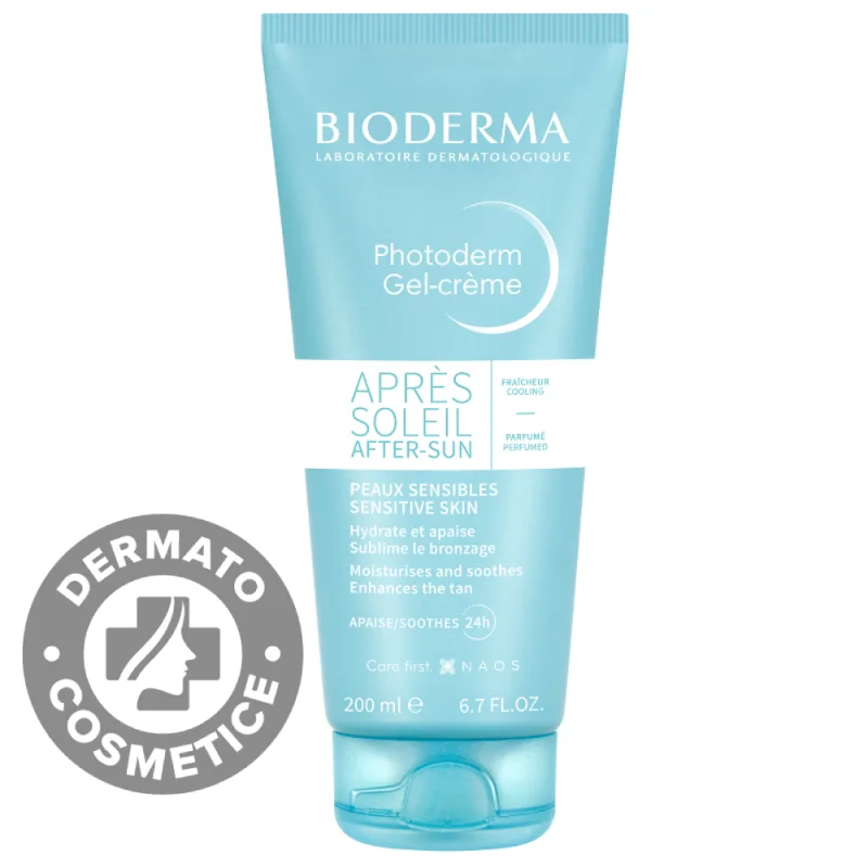Gel-crema reparatoare dupa plaja Photoderm, 200ml, Bioderma — preț și oferte