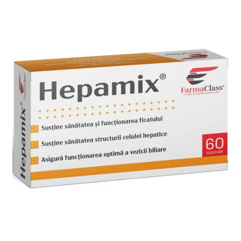 Hepamix, 60 capsule, Farmaclass FARMA CLASS INDUSTRY — preț și oferte