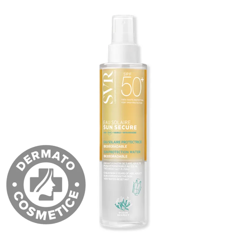 Apa pentru protectie solara cu SPF 50+ Sun Secure, 200ml, SVR — preț și oferte
