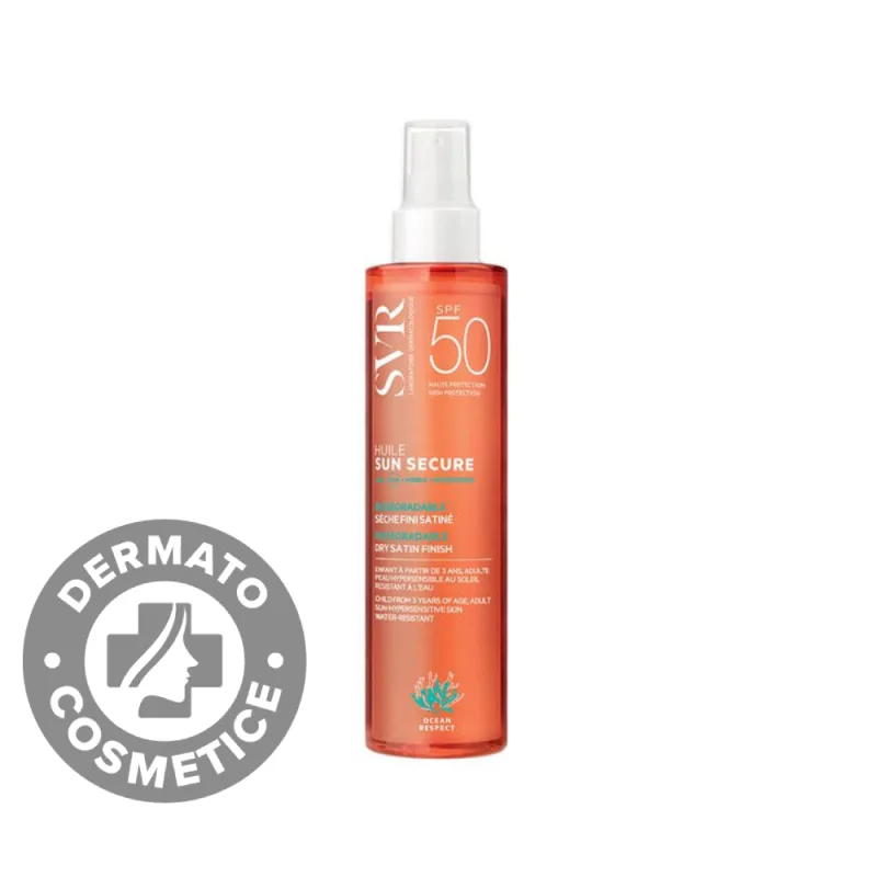 Ulei pentru protectie solara SPF50+ Sun Secure, 200ml, SVR — preț și oferte