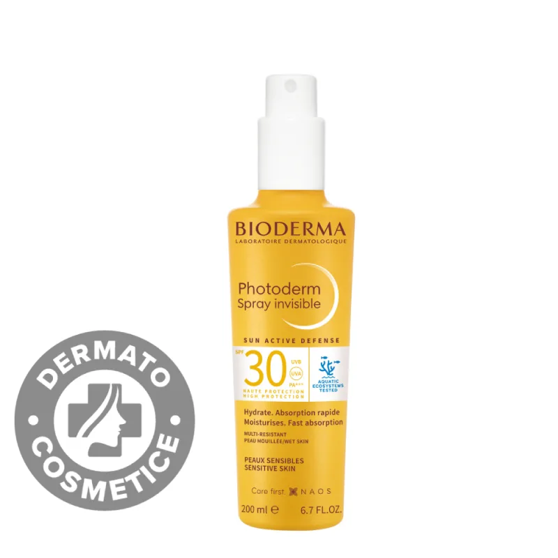 Spray protectie solara Photoderm SPF 30, 200ml, Bioderma — preț și oferte