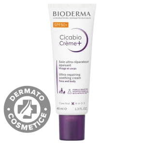 Crema reparatoare SPF 50+ Cicabio, 40ml, Bioderma