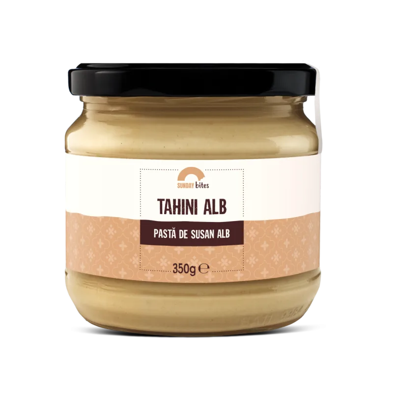 Pasta de susan alb Tahini Alb, 350g, Sunday Bites — preț și oferte