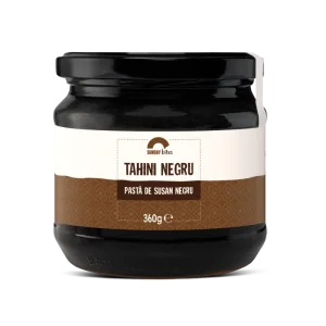 Pasta din susan negru Tahini Negru, 360g, Sunday Bites