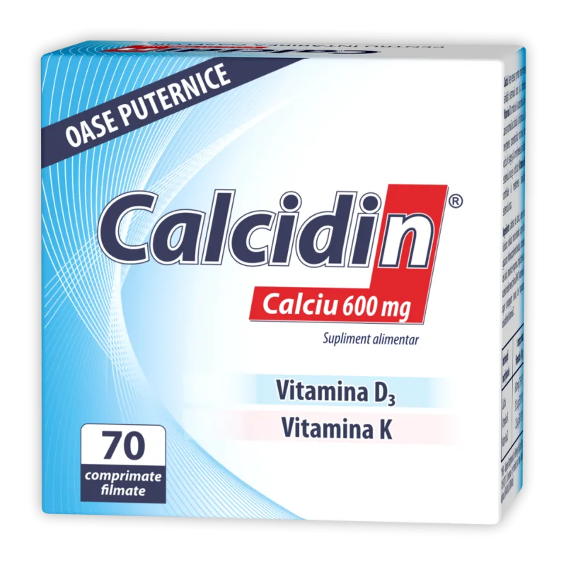 Calcidin, 70 comprimate, Zdrovit — preț și oferte