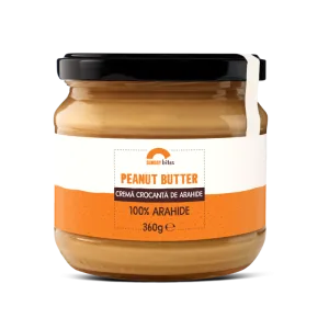 Crema crocanta de arahide, 360g, Sunday Bites