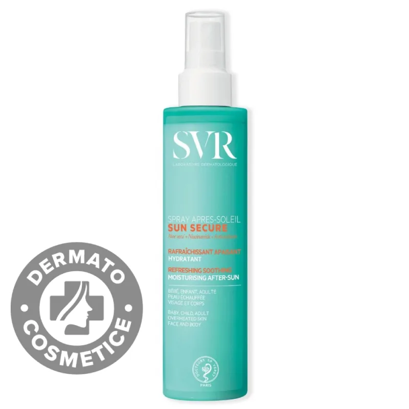 Spray hidratant si calmant dupa soare Sun Secure, 200ml, SVR — preț și oferte