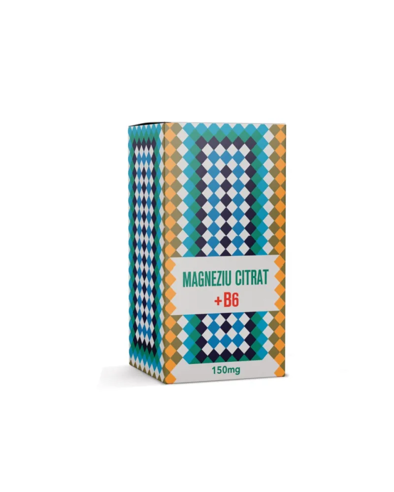 Magneziu citrat 150mg + Vitamina B6, 25 stickuri, Laboratoarele Remedia — preț și oferte