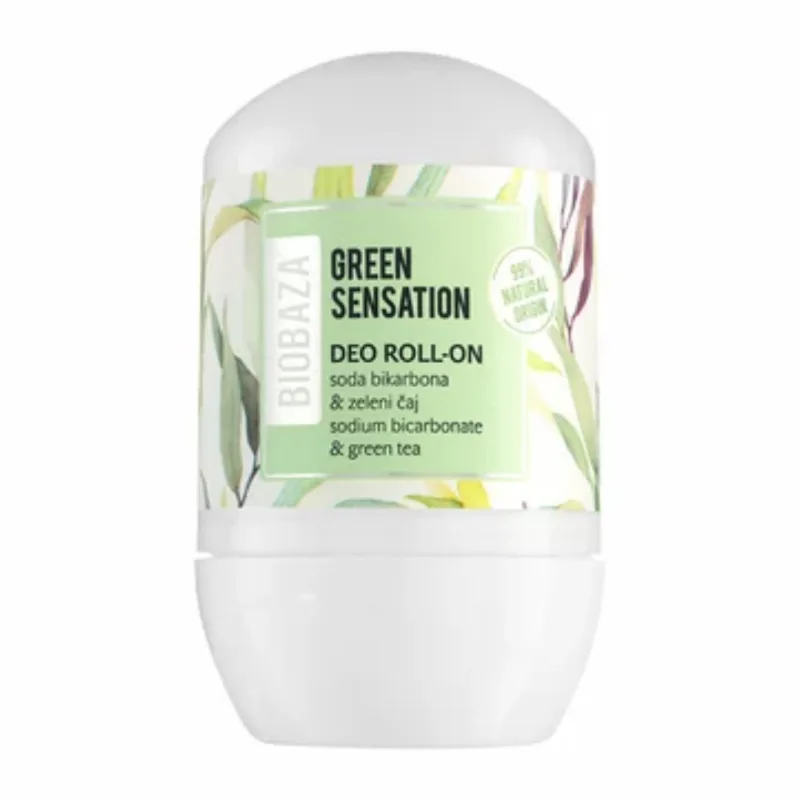 Deodorant natural Green Sensation, 50 ml, Biobaza — preț și oferte