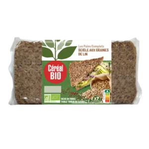 Paine integrala de secara, ovaz si in bio, 500g, Cereal Bio