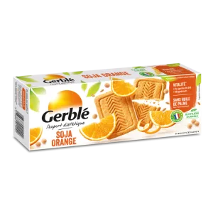 Biscuiti cu soia si portocale, 280g, Gerble Expert Dietetic