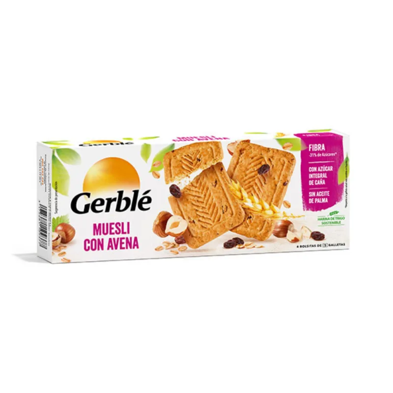Biscuiti cu musli si ovaz, 290g, Gerble Expert Dietetic — preț și oferte