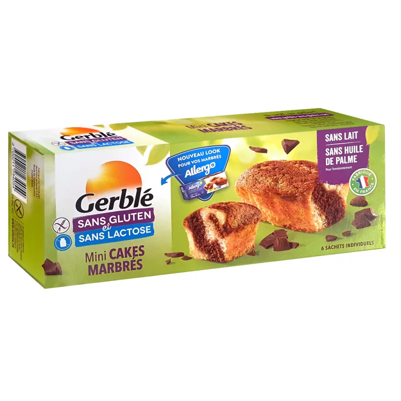 Chec marmorat fara gluten si lactoza, 200g, Gerble Expert Dietetic — preț și oferte