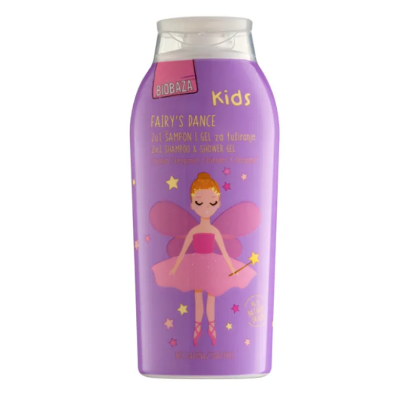 Sampon si gel de dus pentru copii, Fairy's Dance, 250 ml, Biobaza — preț și oferte