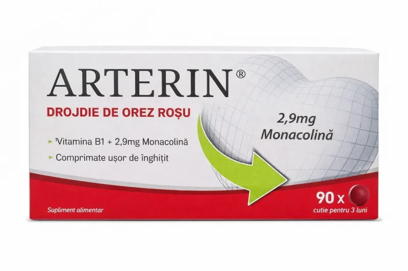 Arterin 2.9mg, 90 comprimate, Perrigo — preț și oferte