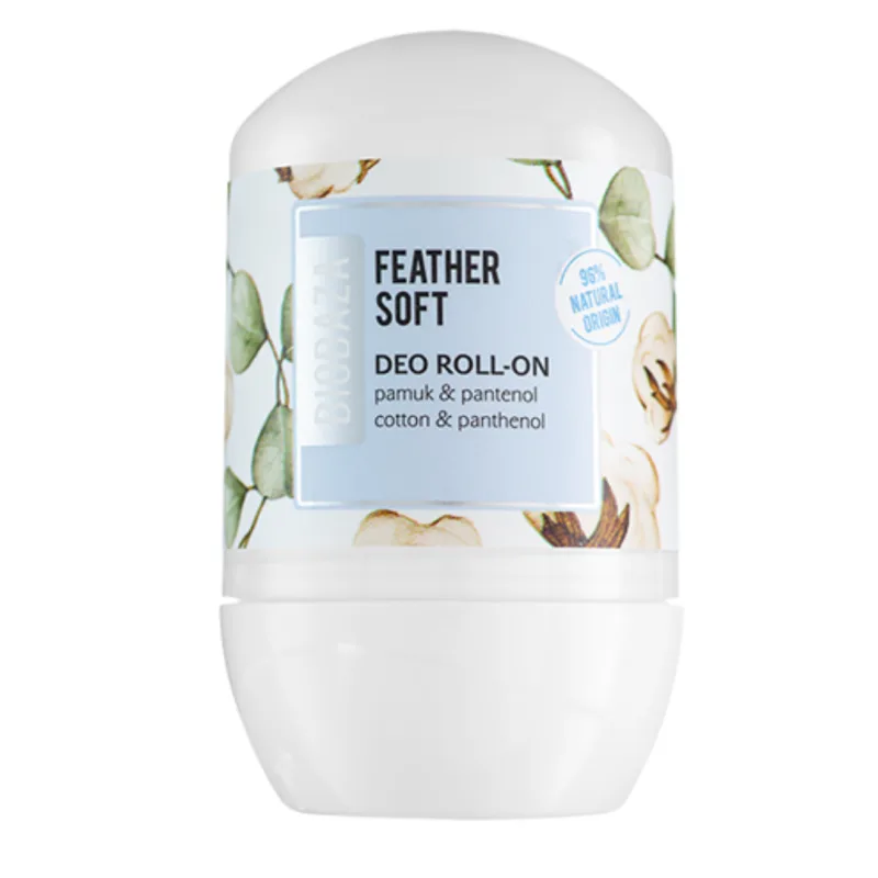 Deodorant natural Feather Soft, 50 ml, Biobaza — preț și oferte
