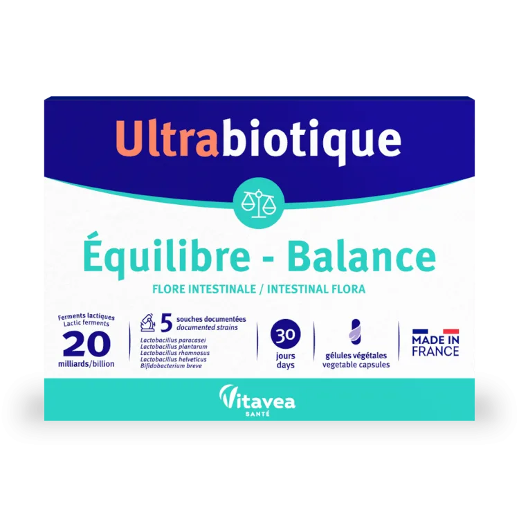 Probiotic Equilibre - Balance, 30 capsule, Ultrabiotique — preț și oferte