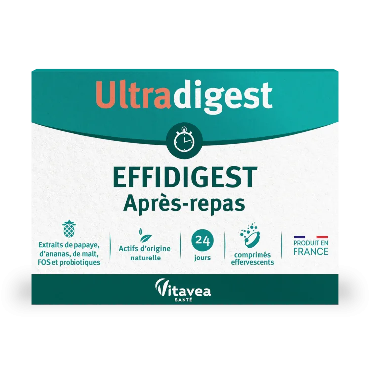 Probiotic pentru digestie si colon iritabil Effidigest, 24 comprimate, Ultradigest — preț și oferte