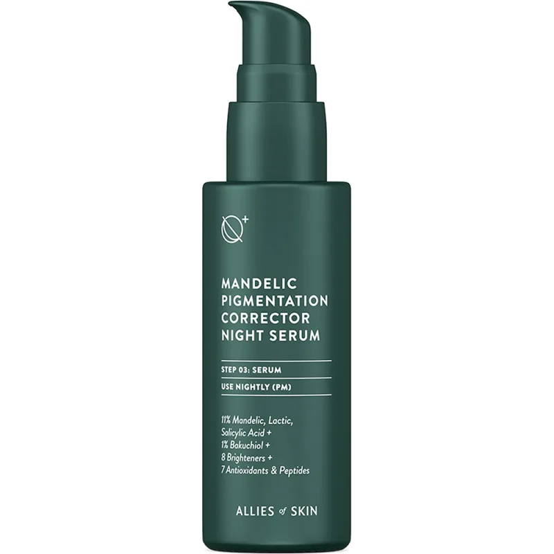 Ser de noapte corector anti pigmentare cu acid hialuronic Mandelic Pigmentation, 30ml, Allies of Skin — preț și oferte