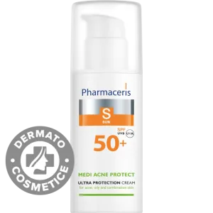 Crema de fata Medi Acne Protect SPF50+ S, 50ml, Pharmaceris