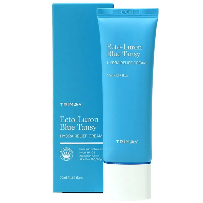 Crema hidratanta pentru fata Ecto-Luron Blue Tansy Hydra Relief, 50ml, Trimay — preț și oferte