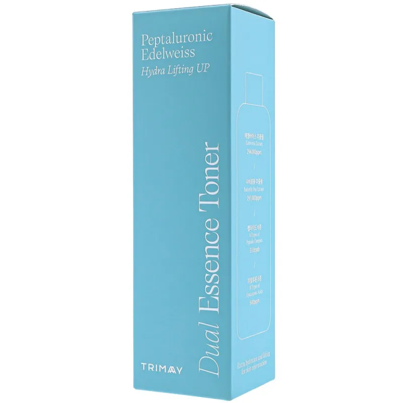 Toner hidratant cu efect de lifting Peptaluronic Edelweiss Hydra Lifting Up, 200ml, Trimay — preț și oferte