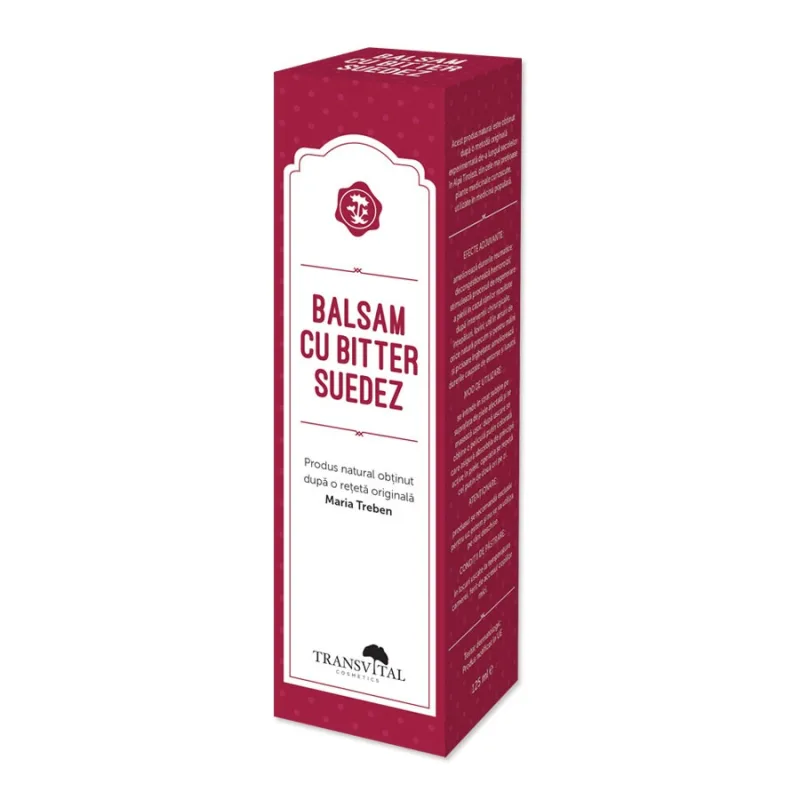 Balsam cu bitter suedez, 125ml, Transvital TRANSVITAL COSMETICS — preț și oferte