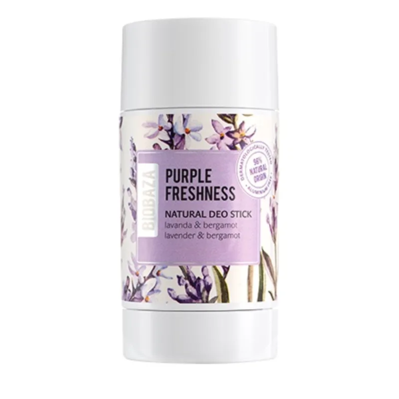 Deodorant stick Purple Freshness, 50 ml, Biobaza — preț și oferte