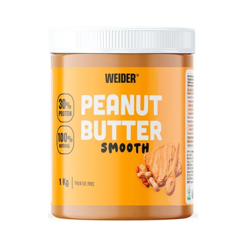 Unt de arahide natural Peanut Butter, 1000g, Weider — preț și oferte