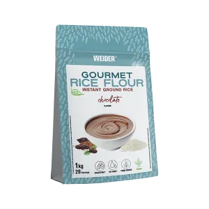 Faina de orez cu aroma de ciocolata Gourmet Rice Flour, 1000g, Weider