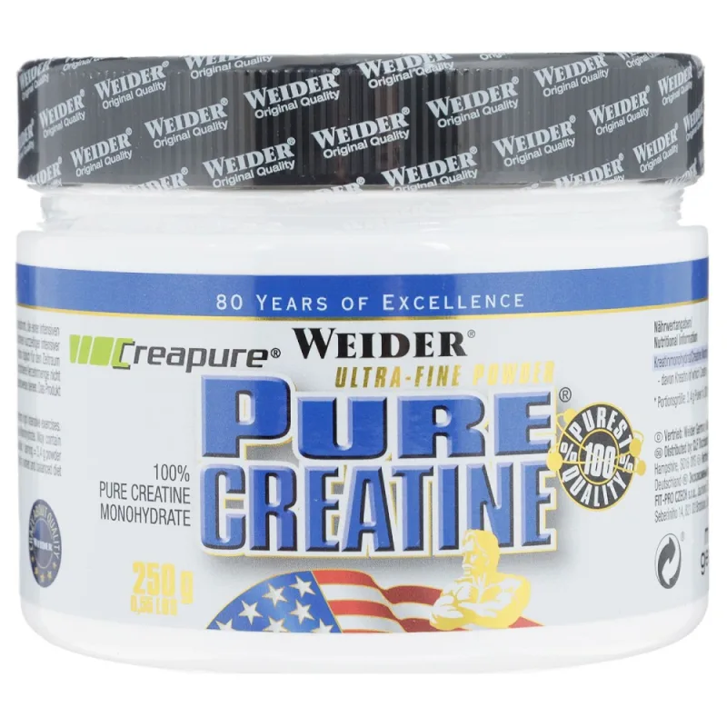 Creatina monohidrata fara aroma Pure Creatine, 250g, Weider — preț și oferte