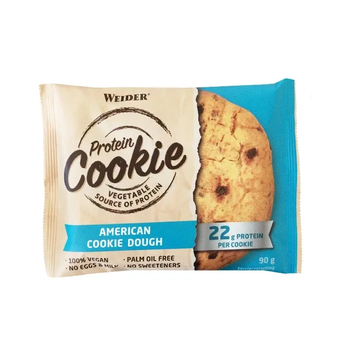 Prajitura proteica cu aroma de Cookie Dough Protein Cookie, 90g, Weider — preț și oferte
