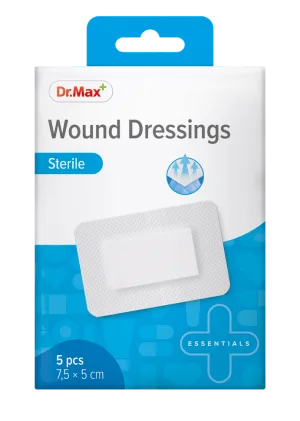 Dr. Max Plasturi sterili 7,5 x 5cm, 5 bucati