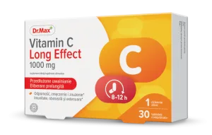 Dr. Max Vitamina C Long Effect, 30 comprimate eliberare prelungita