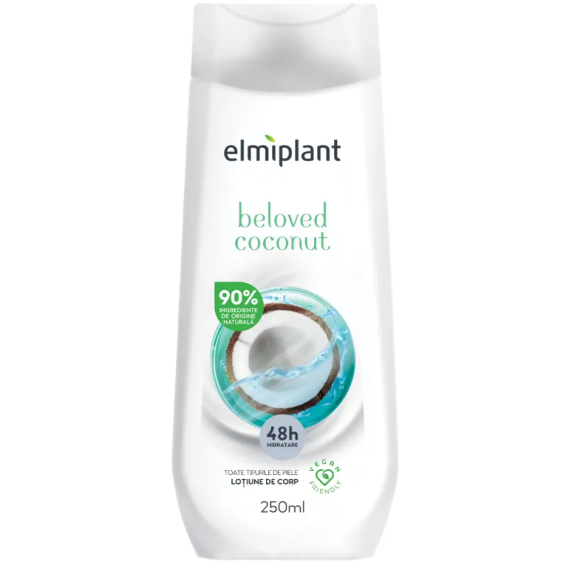 Crema pentru corp Beloved Coconut, 250ml, Elmiplant — preț și oferte