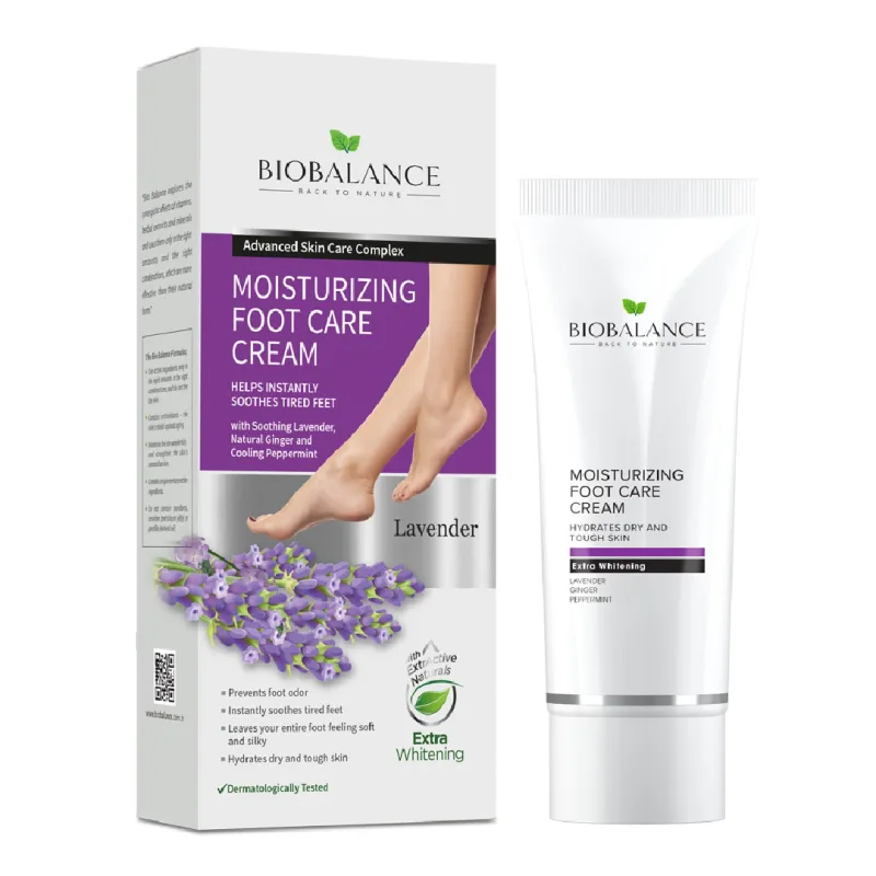 Crema hidratanta pentru picioare si talpi, cu lavanda, 60 ml, Bio Balance — preț și oferte