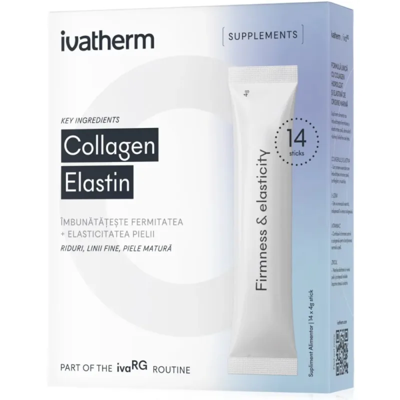 Collagen Elastin, 14 plicuri, Ivatherm — preț și oferte