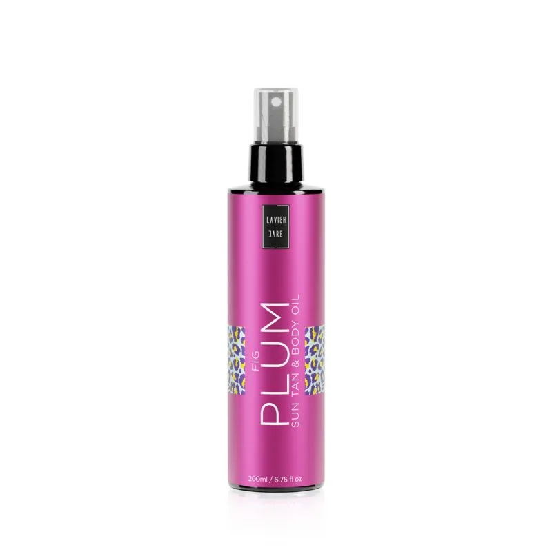Ulei de corp Sun Tan Oil Fig Plum, 200ml, Lavish Care — preț și oferte
