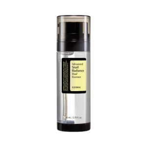 Esenta duala pentru stralucire cu secretie de melc si niacinamide Advanced Snail, 80ml, Cosrx