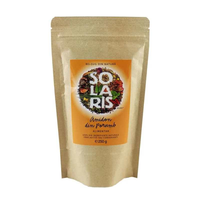 Amidon din porumb alimentare, 250g, Solaris — preț și oferte