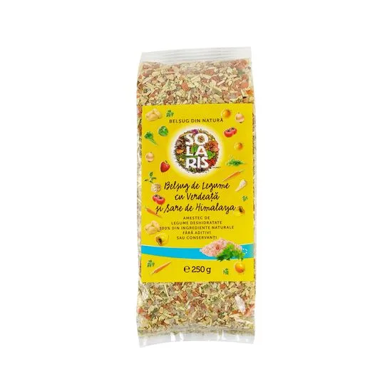 Belsug de legume cu sare roz de himalaya, 250g, Solaris — preț și oferte