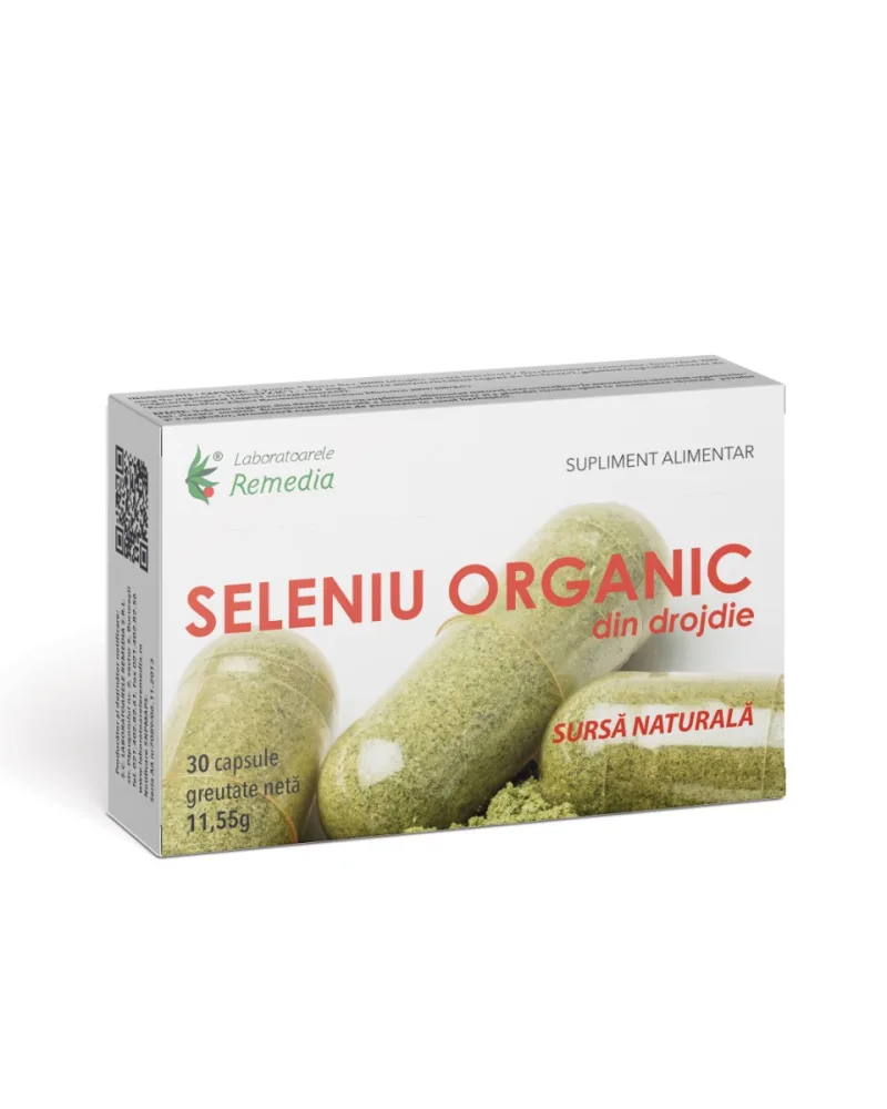 Seleniu organic, 30 capsule, Laboratoarele Remedia — preț și oferte