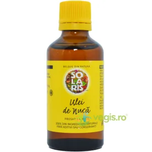 Ulei de Nuca presat la rece, 50ml, Solaris