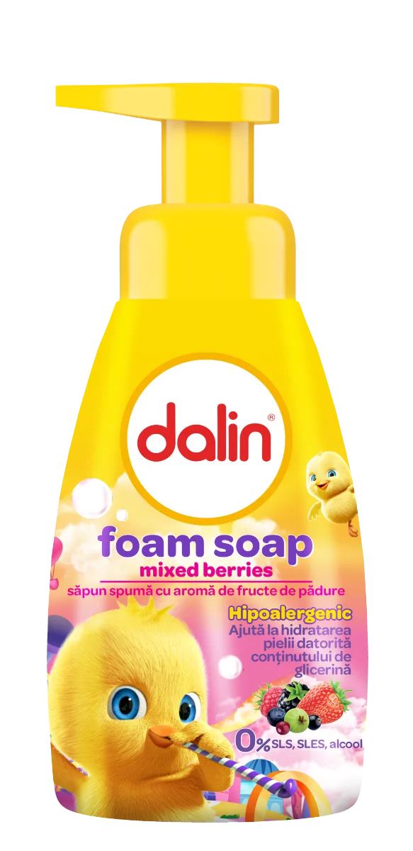 Sapun spuma cu fructe de padure, 200ml, Dalin — preț și oferte