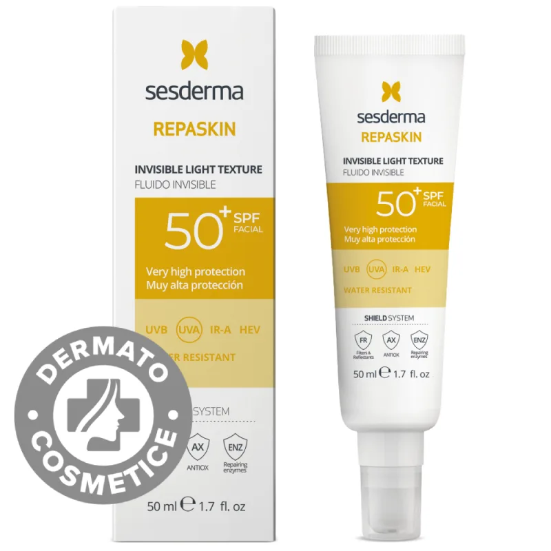 Fluid invizibil cu SPF50+ Repaskin, 50ml, Sesderma — preț și oferte